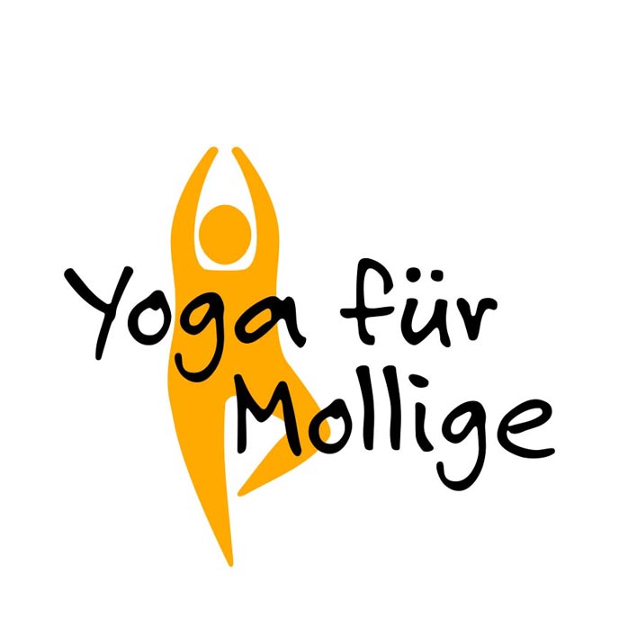 Logo Yoga für Mollige