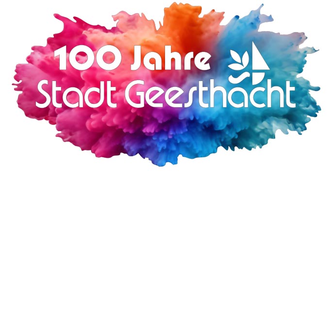 Logo 100 Jahre Stadt Geesthacht